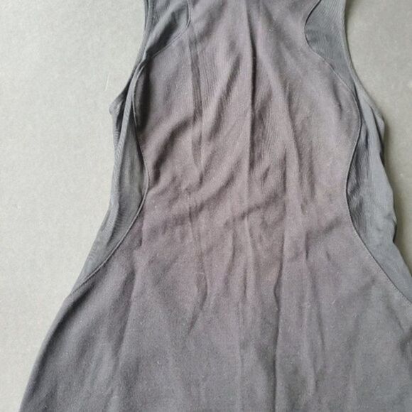 💍Express Black Mesh Cutout Detail Dress - Picture 4 of 8